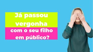 JÁ PASSOU VERGONHA COM SEU FILHO EM PÚBLICO E AGORA NÃO QUER LEVAR ELE EM LUGAR NENHUM_ MUDE AGORA!