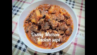 OSENG MERCON TETELAN SAPI| TER-GAMPANG