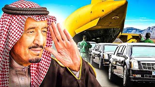 Do You Know How Much Comes With The Saudi King When He Travels? [SHOCKING]