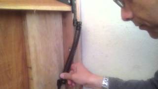 How To Install A Gate Spring Perfectly - Every Time!!!