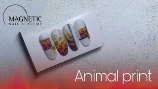 How to make animal print with airbrushing - AirNails Airbrushing on nails