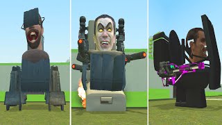 EVOLUTION OF NEW UPGRADED TITAN CAMERA MAN! - Skibidi Toilet In Garry's Mod!