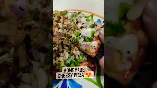 Cheesy Home Made pizza #shorts #vlog #vlog #shortvideos