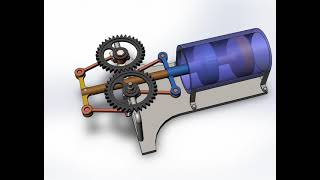 Gear and Piston Mechanism