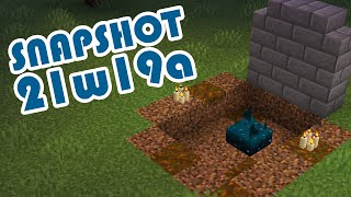 1.17 Snapshot 21w19a | Rest in Peace, Sculk Sensor | Minecraft News