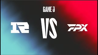 El juego por el honor FXP VS RNG Game 3 Semana 1 Dia 1 Primavera LPL 2022