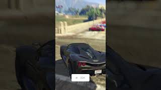 Black Ferrari Jump Over 27 Supercars 🏎🤯😨🥵#gta5 #megaramp #jump #supercar #stunt #shorts #shortsfeed