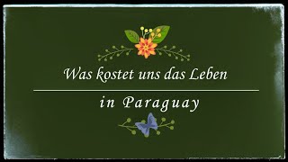 Lebenshaltungskosten in PARAGUAY | Unser Fazit nach 4 Monaten 🤔📝