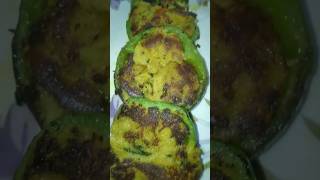 Bharwa Capsicum#food #youtubeshorts #recipe