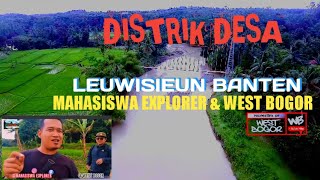 Leuwisieun desa candi Curug Bitung Lebak Banten - Suasana Pedesaan Di Perbatasan Jabar Banten