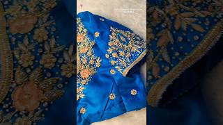 Unique aari work blouse design | Orders | Online & Offline Classes 7305100823 #trending #aariwork