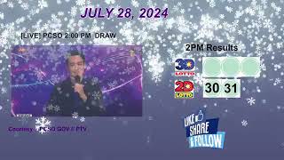 PCSO 2:00 PM DRAW - JULY 28, 2024 LOTTO RESULTS