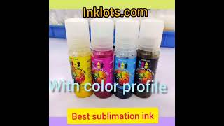 Best #sublimation ink #dtf ink in usa #Inklots.com