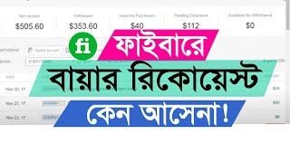 Buyer request not showing on fiverr Bangla tutorial । Where is buyer request option in fiverr