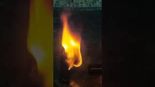 Mascara Makeup Burn🔥😱 with Fire TUBE #fyp #viral #foryou #burn #fire #mascara #makeup #burn