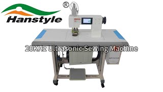 Fast Speed 20KHz Ultrasonic Sewing Machine For Welding Curve Seam