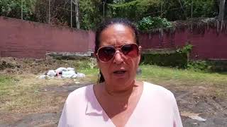 Pronunciamiento de Lina Pohl por denuncias de promontorios de basura en calles de Santa Tecla