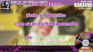 Da zero a cento - Baby K - karaoke (SL) Fair Use