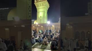 After Tarawih Terrace view of Masjid E Nabawi #kadirmalik #short video #Madina #Makkah #Iftar