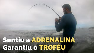 PESCARIA com AMIGOS - Primeira Vez deles no ROCK FISHING