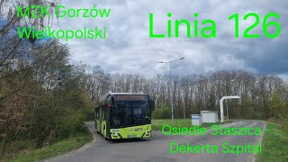 MZK Gorzów Wielkopolski, linia 126 - Solaris Urbino 12 IV FL Electric #673