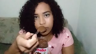 PROVANDO NUTELLA PELA PRIMEIRA VEZ