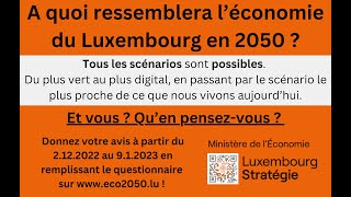 Lancement de la campagne publique de Luxembourg Stratégie - 25 novembre 2022