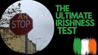 THE ULTIMATE IRISHNESS TEST