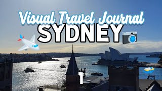 Discovering Sydney Visual Travel Journal - First week in 8 minutes | Part 1 | Daisy Illustrations