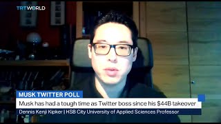 Prof. Dr. Dennis-Kenji Kipker on TRT World: Will Elon Musk step down as CEO of Twitter?