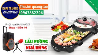 Thu âm Quảng cáo khai trương nhà hàng lẩu nướng Minh Hằng