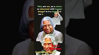 Quote by Dr. A.P.J. Abdul Kalam: #shorts #quotes #lifequotes #abdulkalamstatus #abdulkalam #Motivate