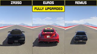 Annis Euros Vs Annis ZR350 Vs Annis Remus - Speed Test Drag Race - GTA 5 Online