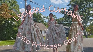 Upcycling Old Curtains Into A Princess Gown For My Fair: Taking Home The Gold