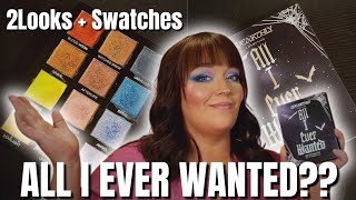 Unearthly Cosmetics All I Ever Wanted REMASTERED | 2 Looks & Swatches Indepth Review #indiemakeup