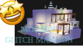 MODERN GLITCH MANSION DESIGN! ROBLOX ADOPT ME BUILDS