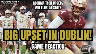 Georgia Tech-Florida State Reaction: Haynes King Leads Jackets to BIG UPSET Over 10 Florida State