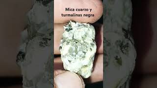 Piedra Cuarzo Y Mica Natural 1 Coraocristales❤️🇦🇷📸👑🌹👍