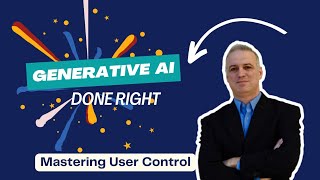 Generative AI Product Development Principles: Mastering User Control for Better AI Experiences