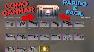 COMO DROPAR E GANHAR CAIXAS DE CSGO DE GRAÇA FUNCIONAL