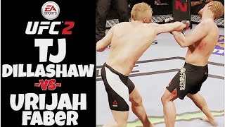 Tj Dillashaw -Vs- Urijah Faber (On Fight Now W/ A Friend) ☆EA SPORTS™ UFC 2☆