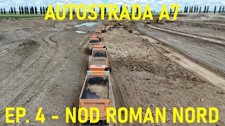 [Ep. 04 - 7.5%] Autostrada A7 - Bacău - Pașcani Lot 2, Nod Roman Nord/Cordun, UMB [05.06.2024]