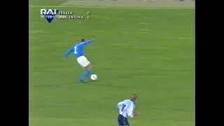 ITALIA 1 ARGENTINA 2 (Amistoso 2001) Partido completo