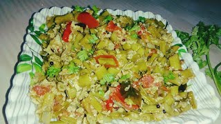 கொத்தவரங்காய்ல அருமையான ரெசிபி/Custard Beans Fry Super Side dish is for Rice!! Custard beans recipe