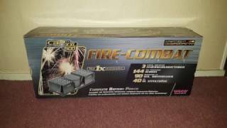 Fire-Combat 144 schuss Weco feuerwerk ( 3x 500 Gr. )