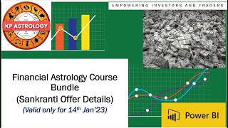 Financial Astrology Course Bundle - Makara Sankranti Offer Details