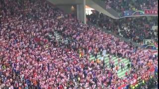 Croatia Hooligans beat each other! (Croatia - Czech 2:2 - Euro 2016)