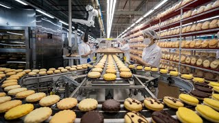 How Bento, Cookies and Cakes Are Made in a Korean Factory | Production Line