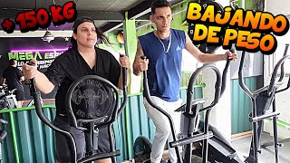 VAMOS AL GYM A BAJAR DE PESO CON SIENDOKAM *+150 kg* - TATTO VLOGS