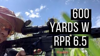 600 Yards with Ruger Precision Rifle 6.5 Creedmoor